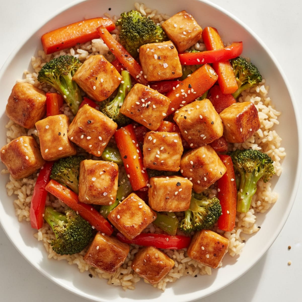 Teriyaki Chicken with Roasted Vegetables
