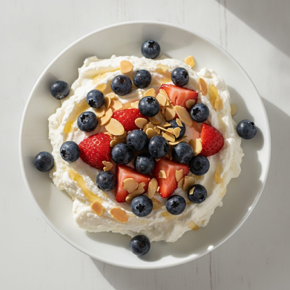 Creamy Greek Yogurt Protein Bowl with Berries