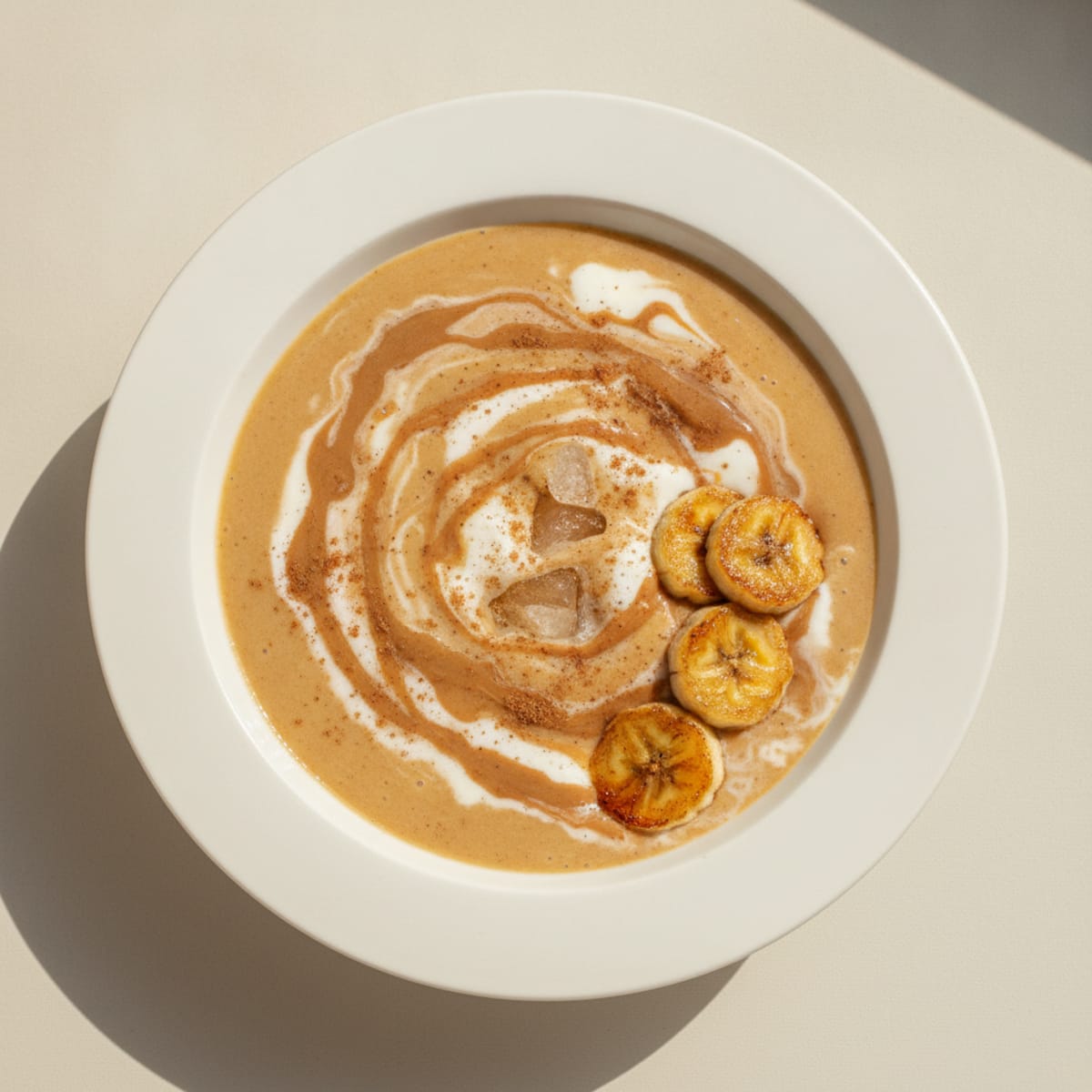 Banana Peanut Butter Protein Shake with Yogurt