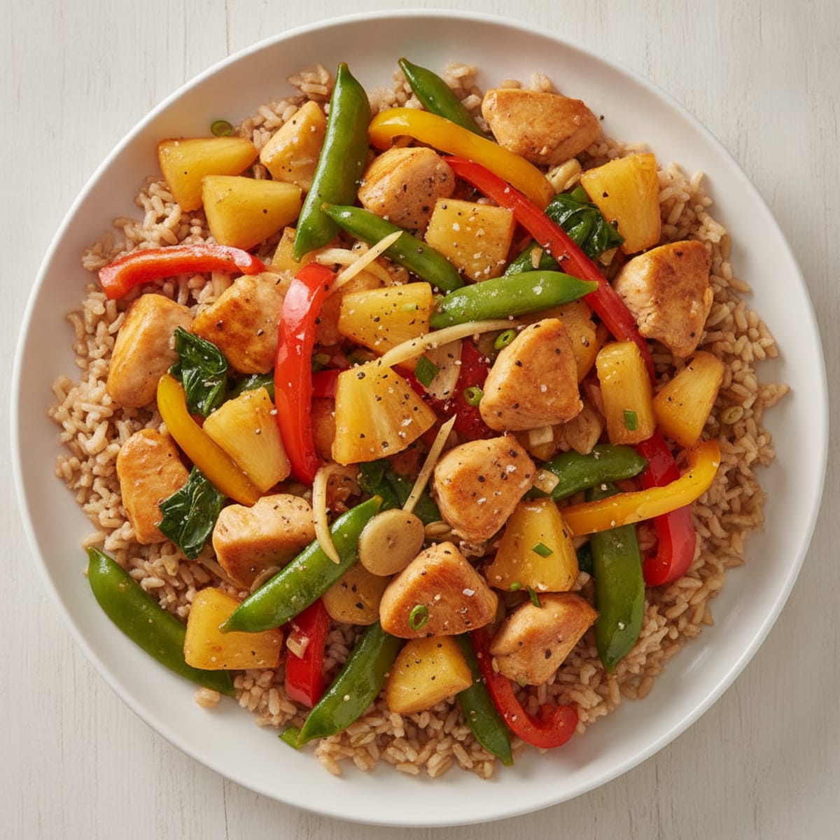 Sweet and Sour Chicken Stir-Fry
