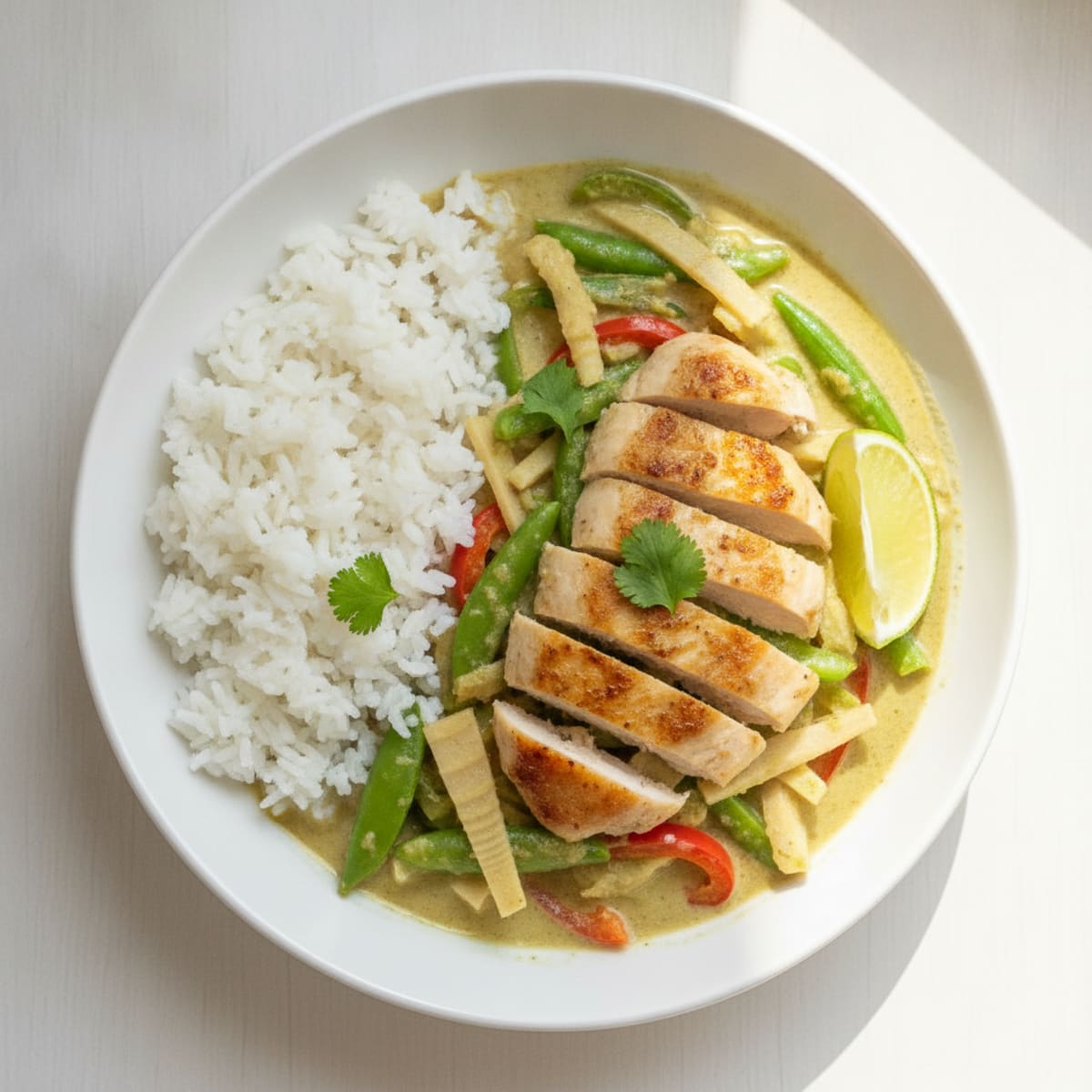Thai Green Curry with Chicken