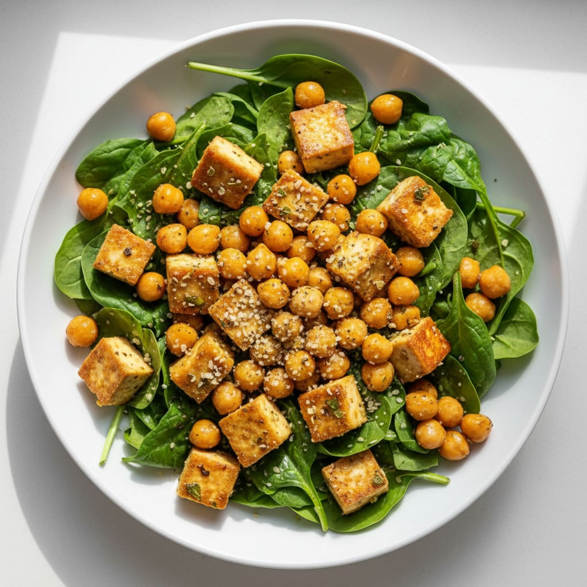 Lemon Herb Chickpea Power Bowl