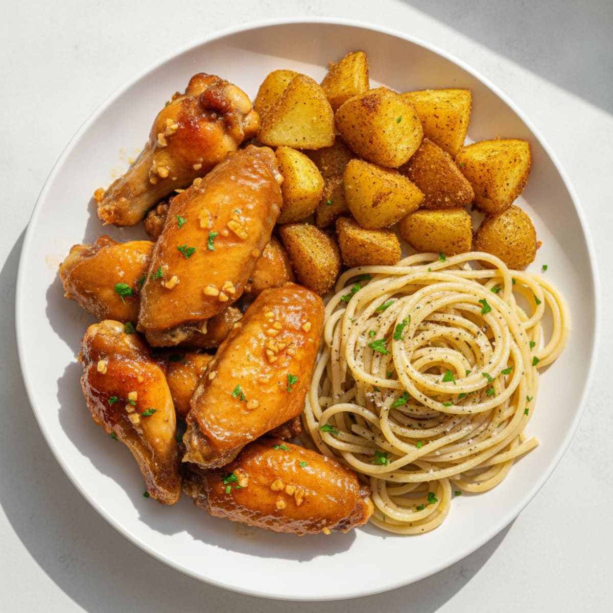 Baked Honey-Garlic Chicken Wings