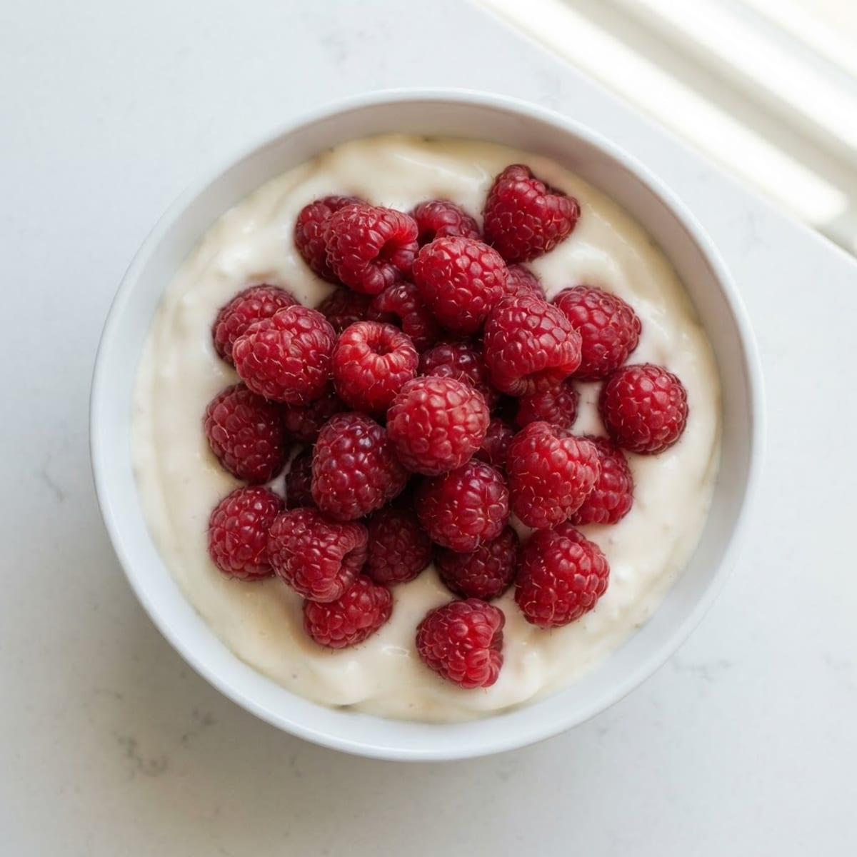 Silky Greek Yogurt Protein Pudding with Berries