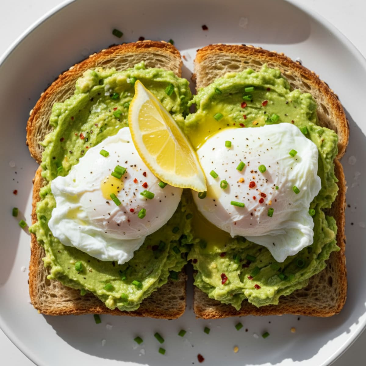 Avocado Toast with Poached Egg