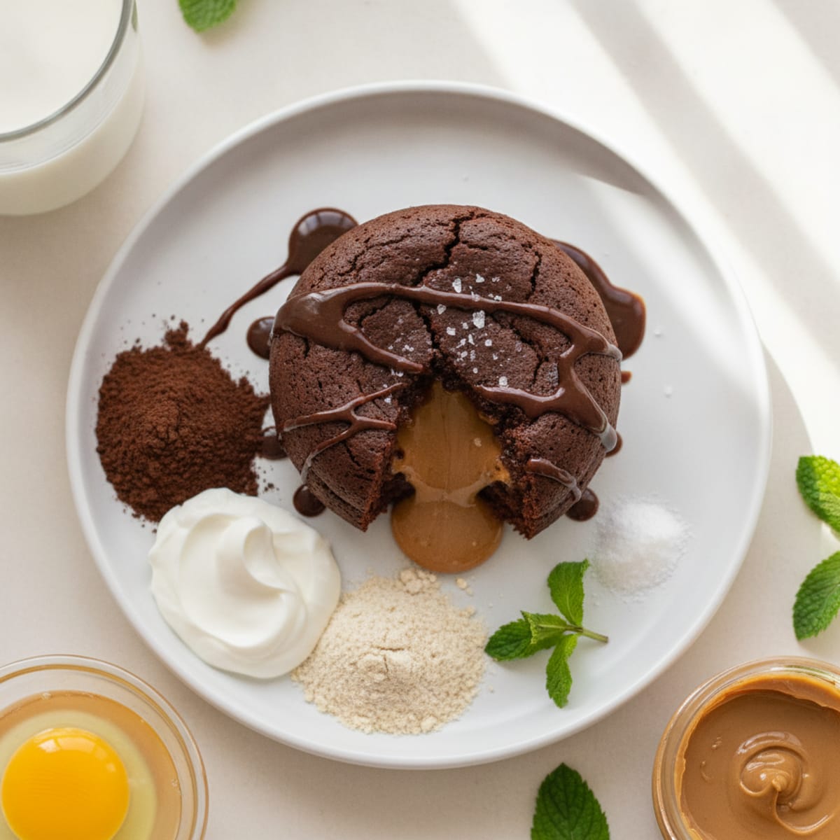 Chocolate Protein Mug Cake