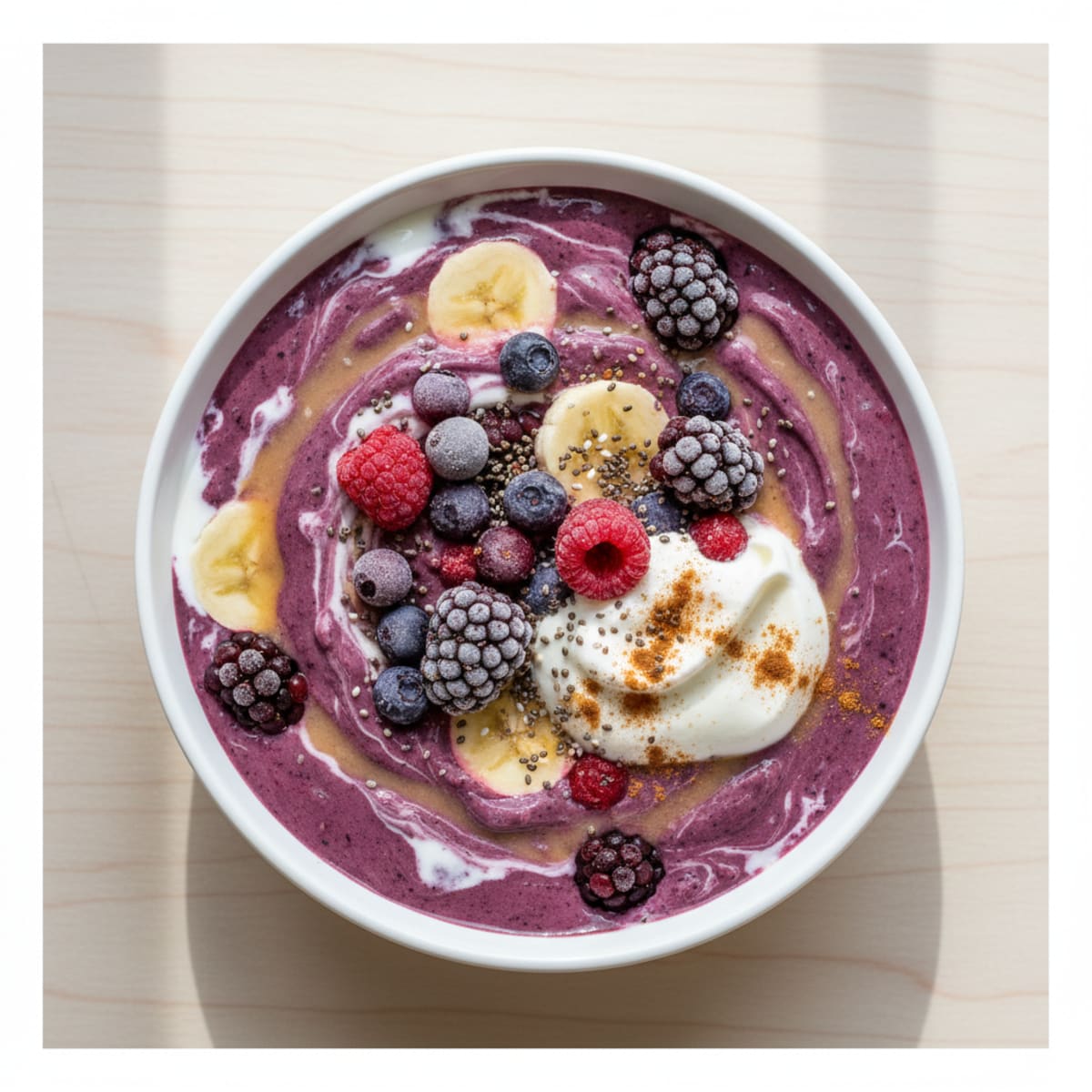 Berry Banana Breakfast Smoothie