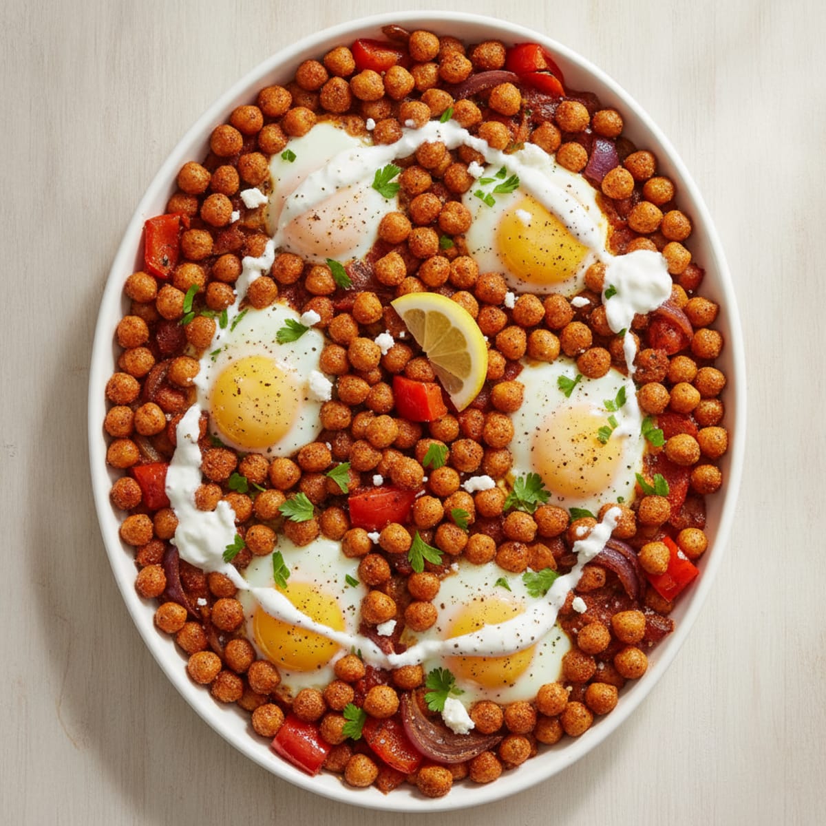 Sheet Pan Eggs with Roasted Vegetables