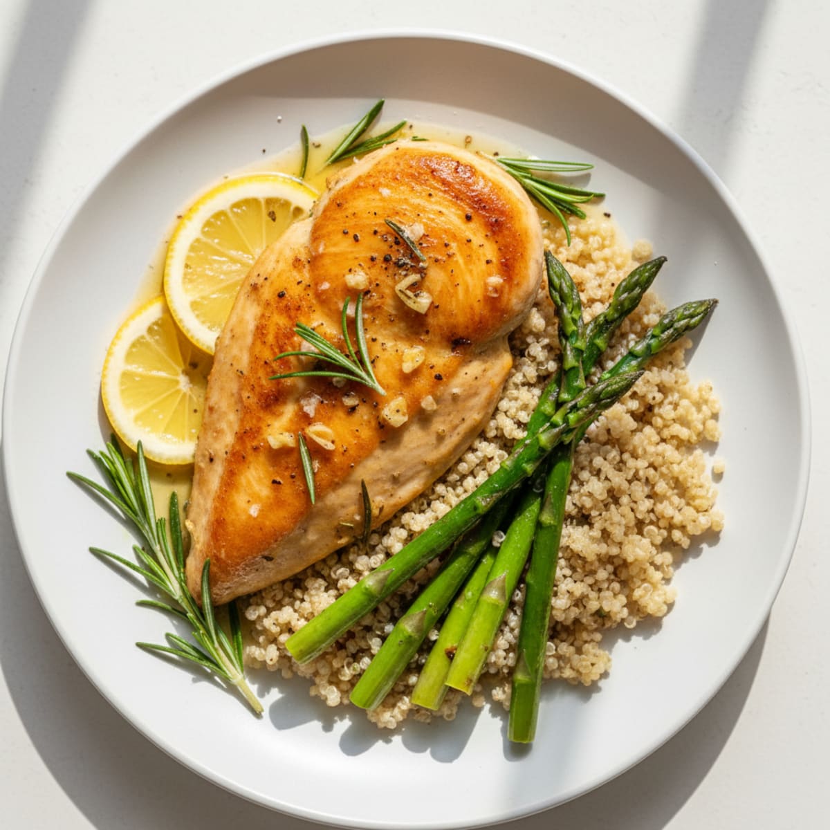 Lemon-Herb Pan-Seared Chicken Breast