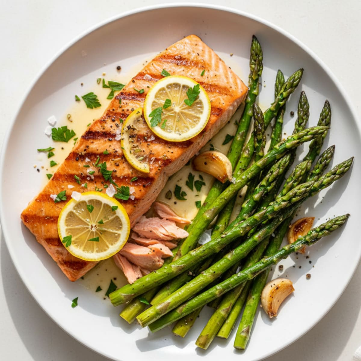 Lemon Herb Grilled Salmon