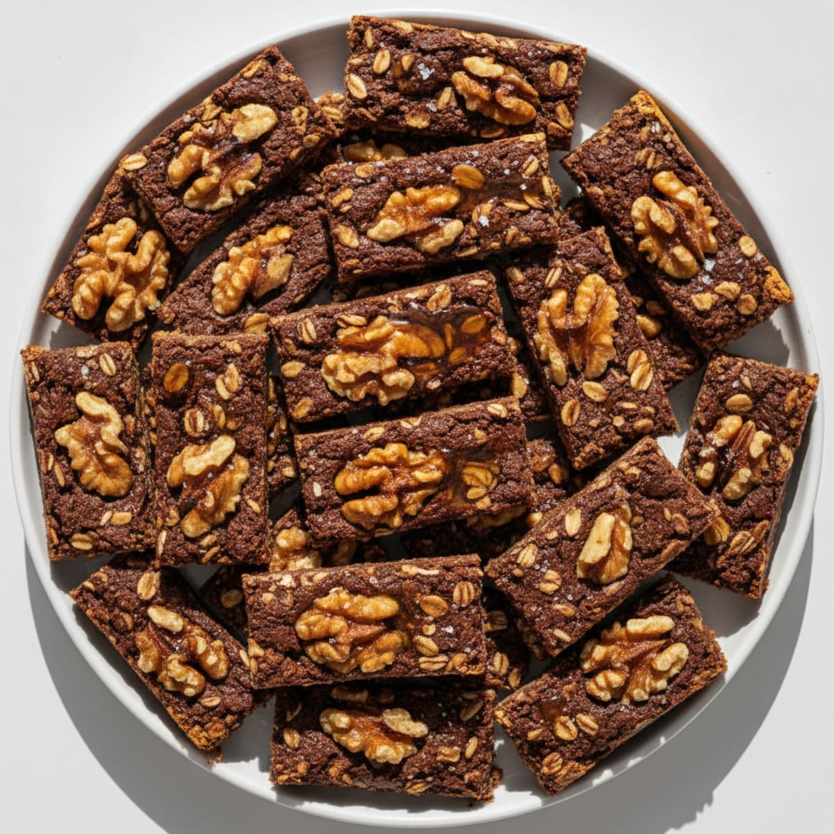 Walnut Oat Cocoa Energy Bars