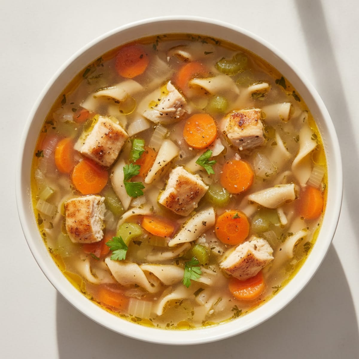 Homestyle Chicken Noodle Soup