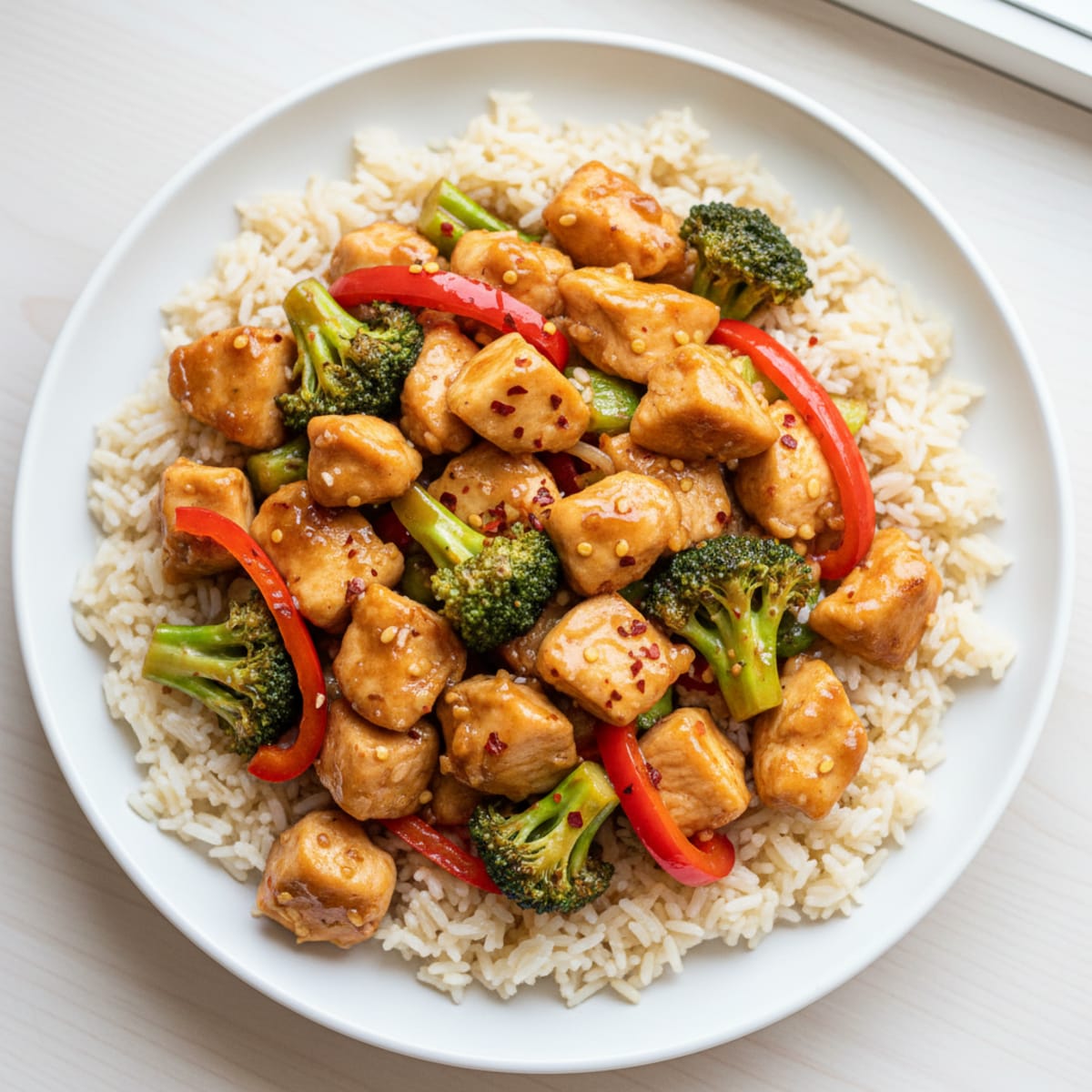 Honey-Garlic Chicken Stir-Fry
