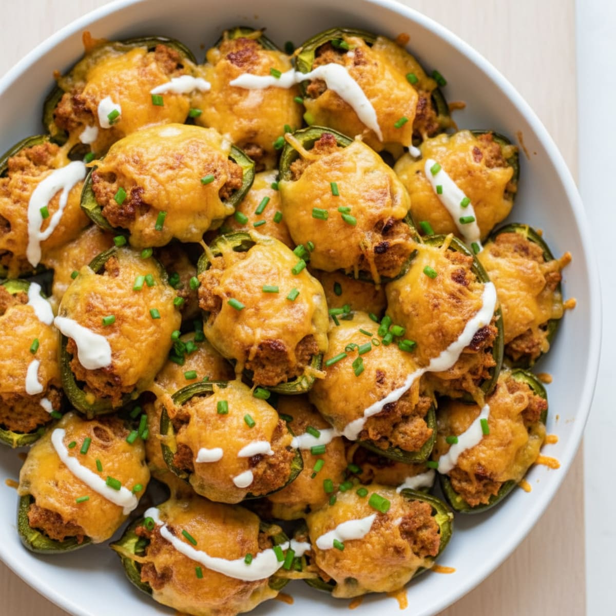 Baked Jalapeño Poppers with Cream Cheese