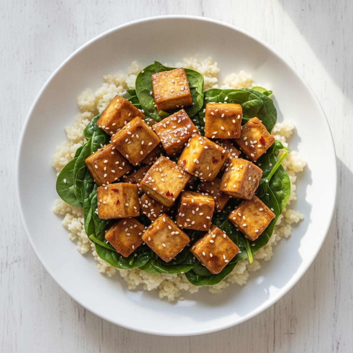 Savory Tofu Power Bowl