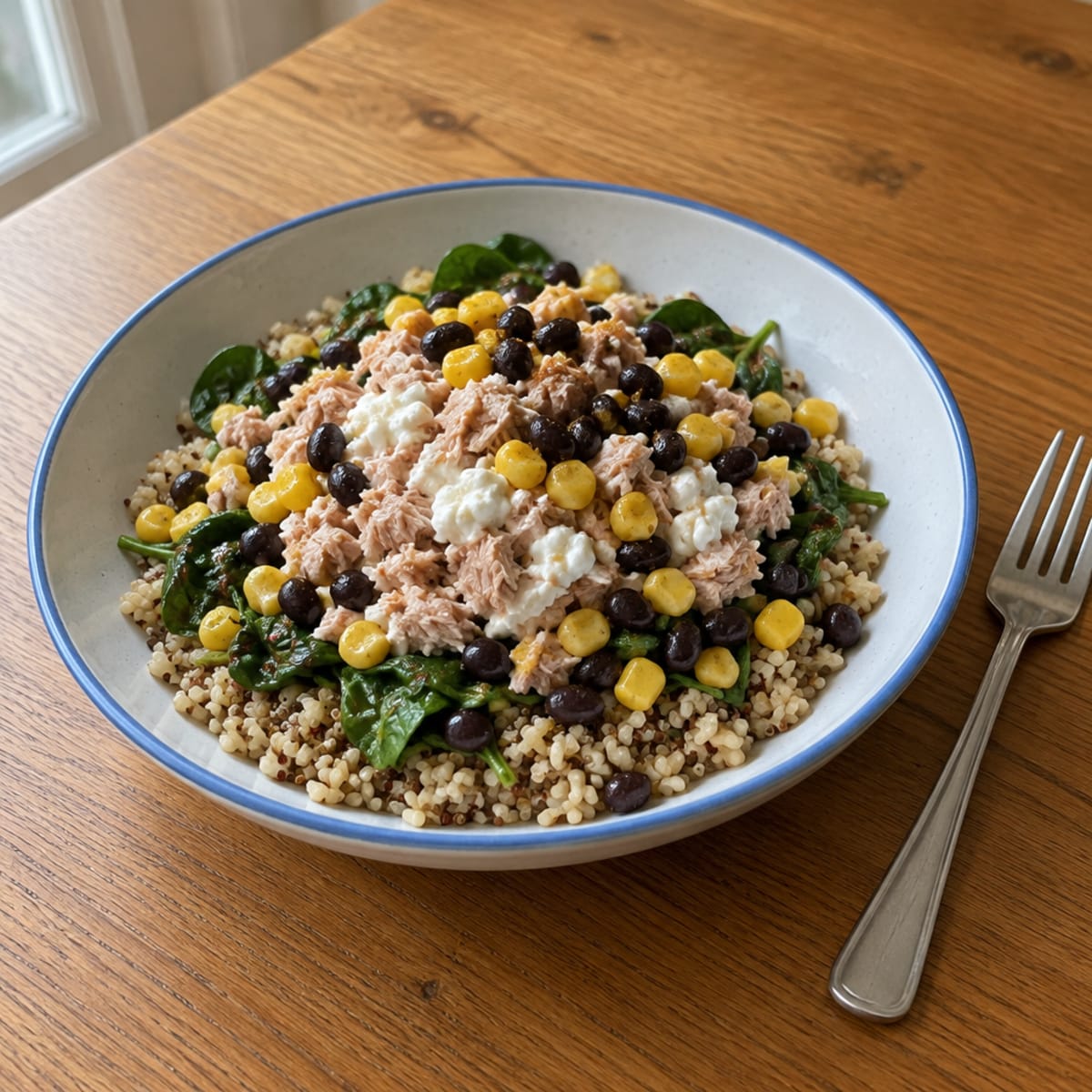 Tuna and bean bowl