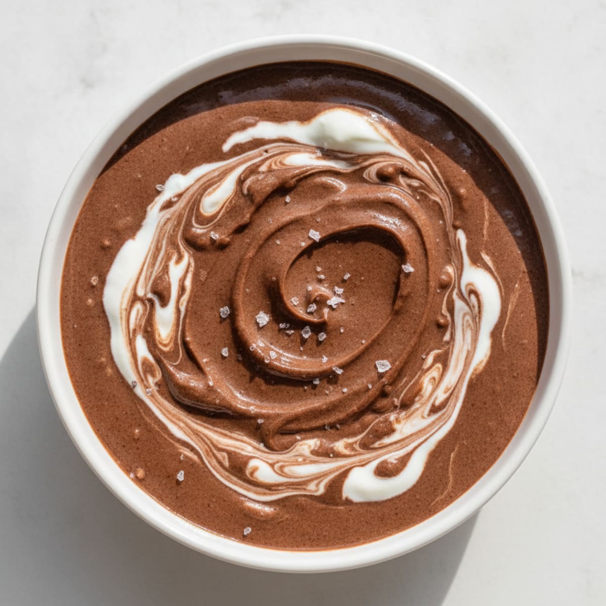 Silky Chocolate Protein Pudding with Greek Yogurt