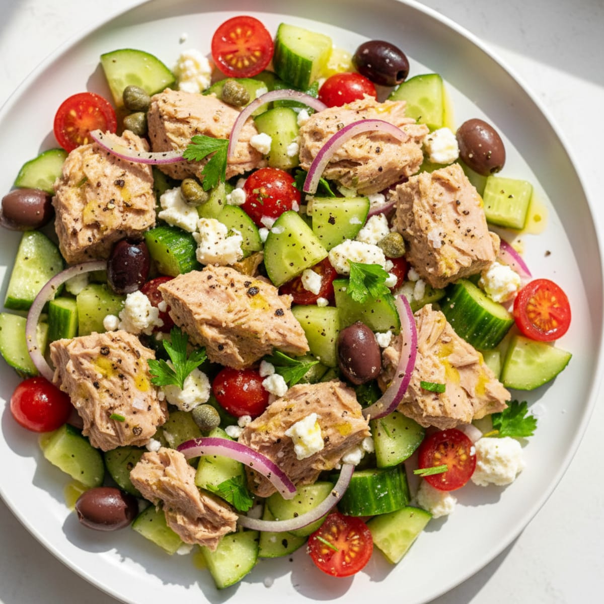 Mediterranean Tuna Salad