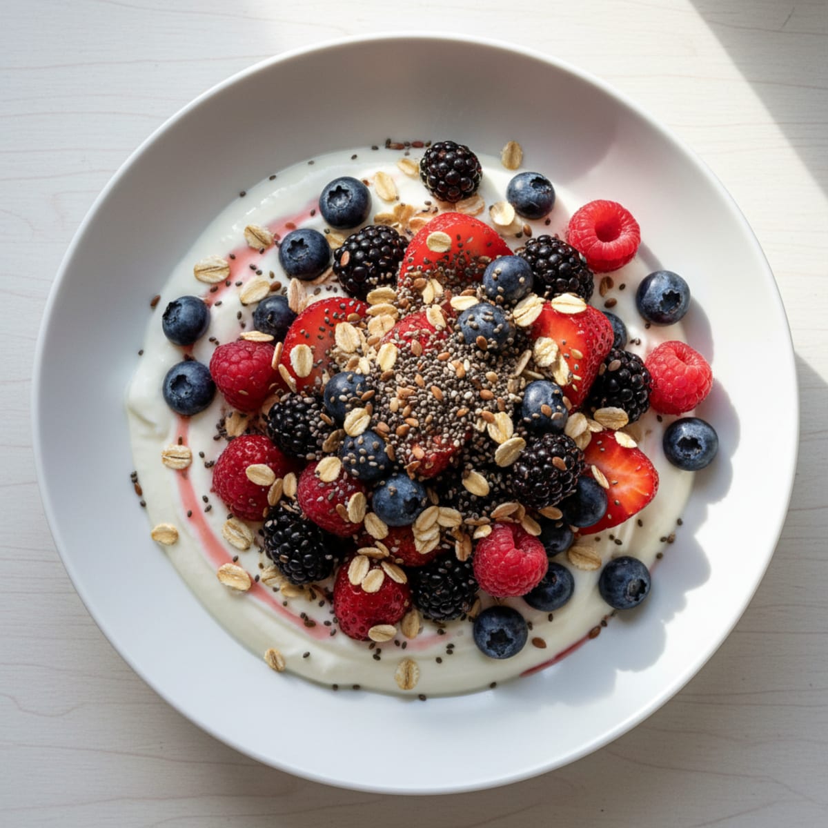 Berry Protein Yogurt Bowl