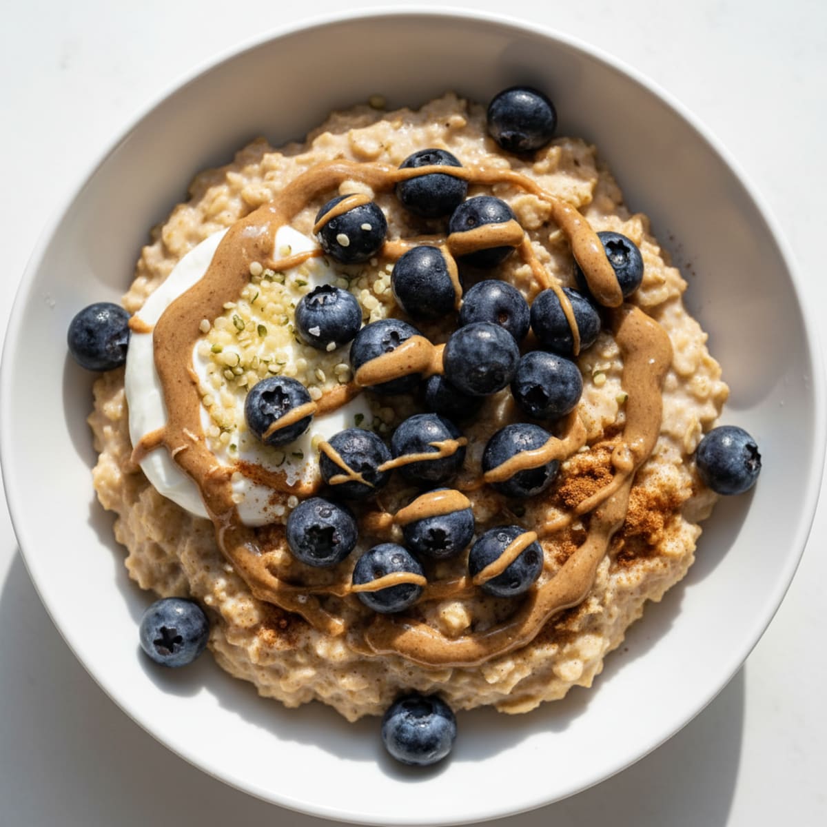 Blueberry Almond Oatmeal Bowl