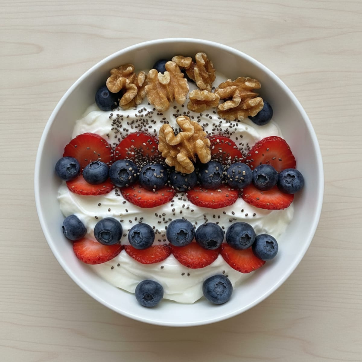 Creamy Greek Yogurt Protein Parfait with Berries