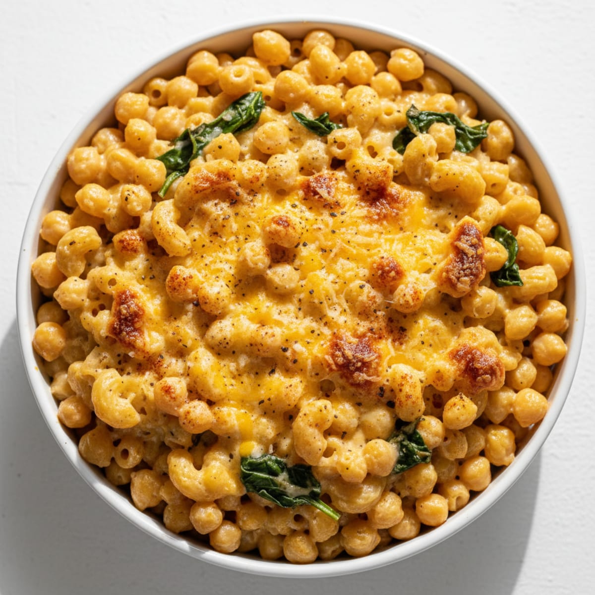 Baked Macaroni with Sharp Cheddar