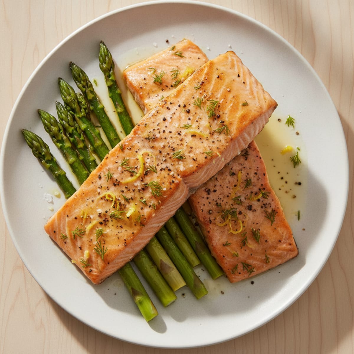 Lemon Herb Grilled Salmon