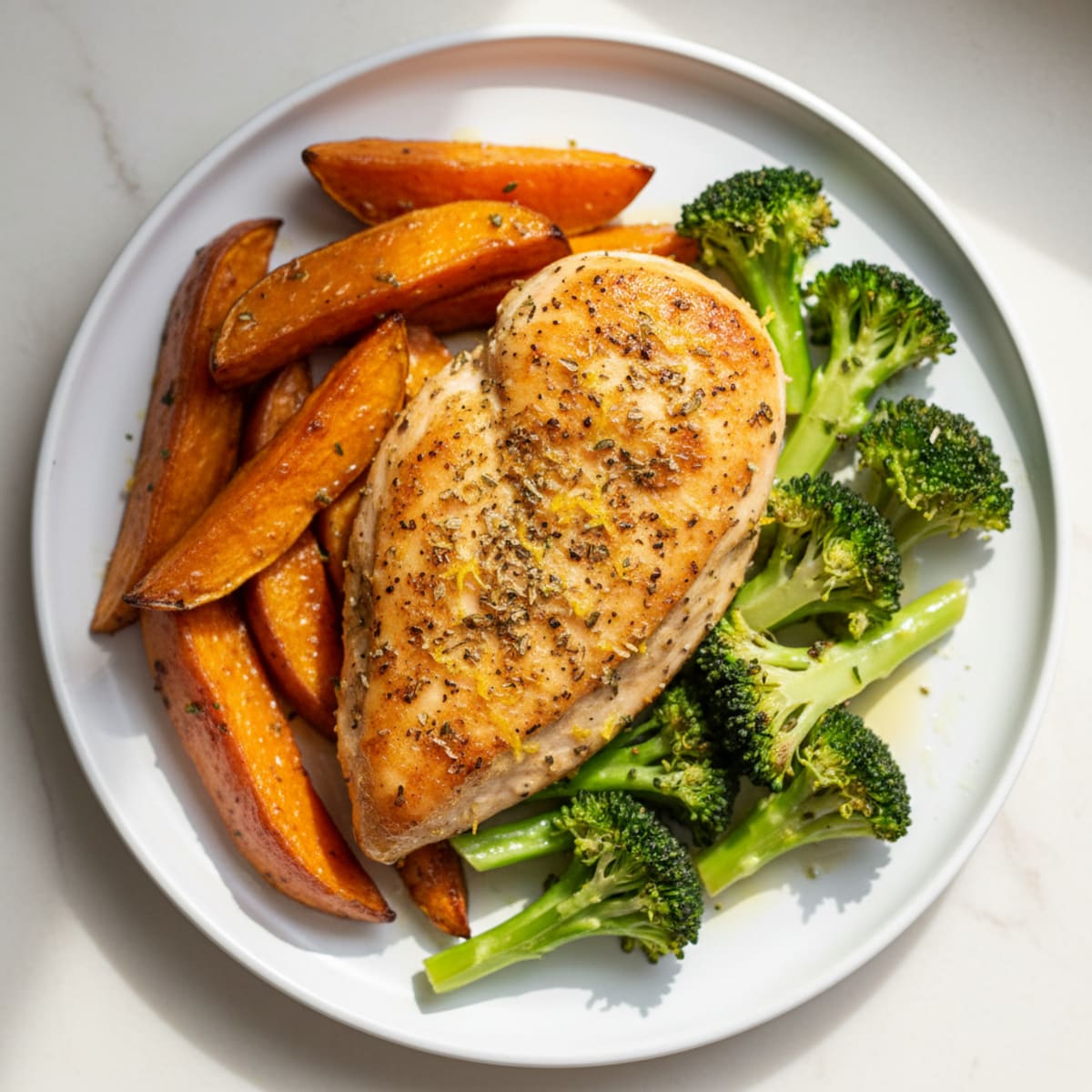 Lemon-Herb Roasted Chicken