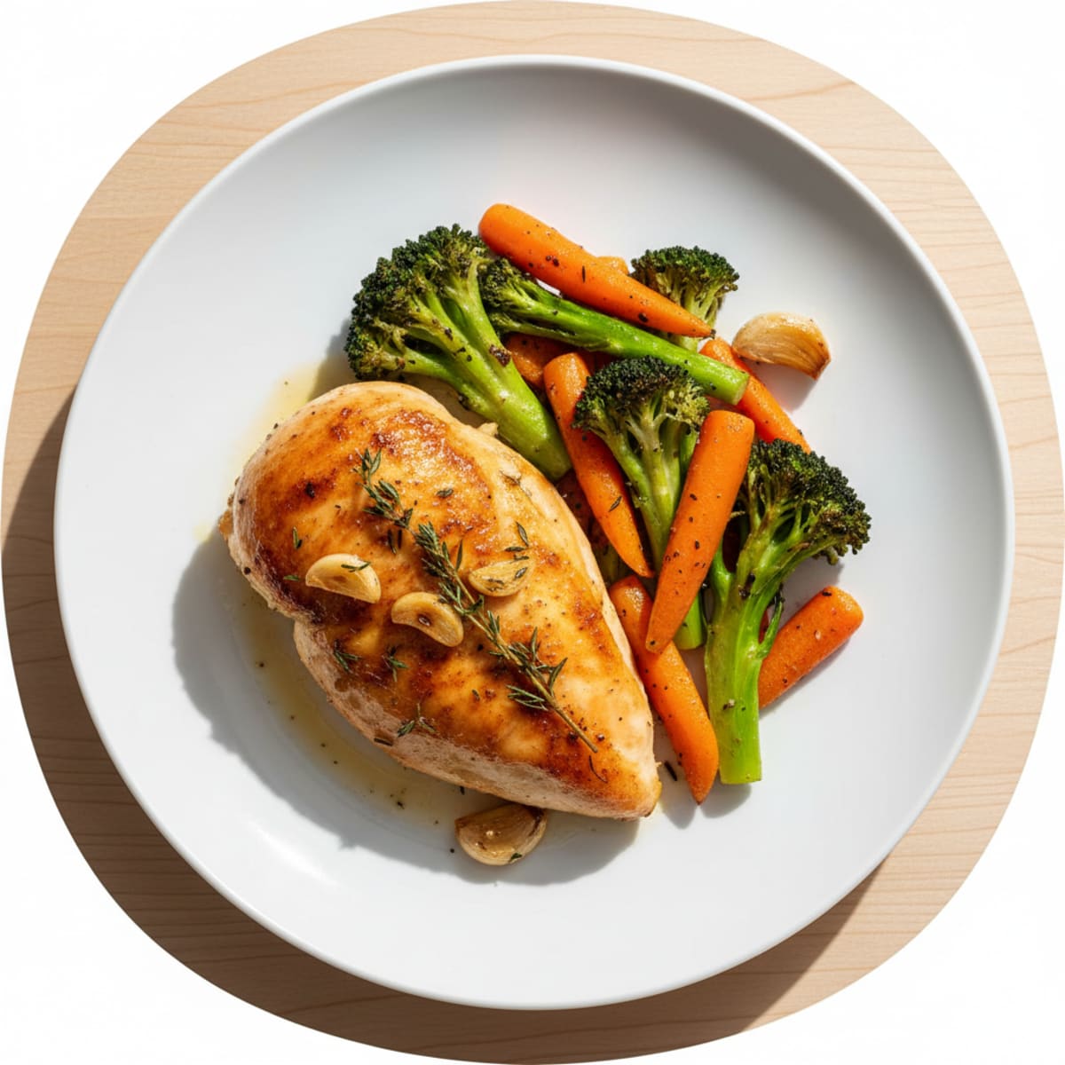 Garlic Herb Roasted Chicken