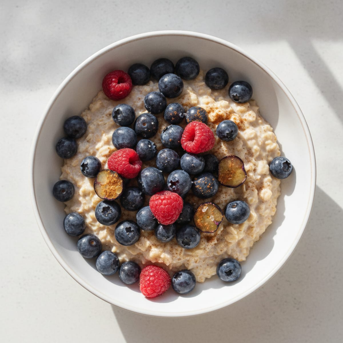 Classic Overnight Oats with Berries