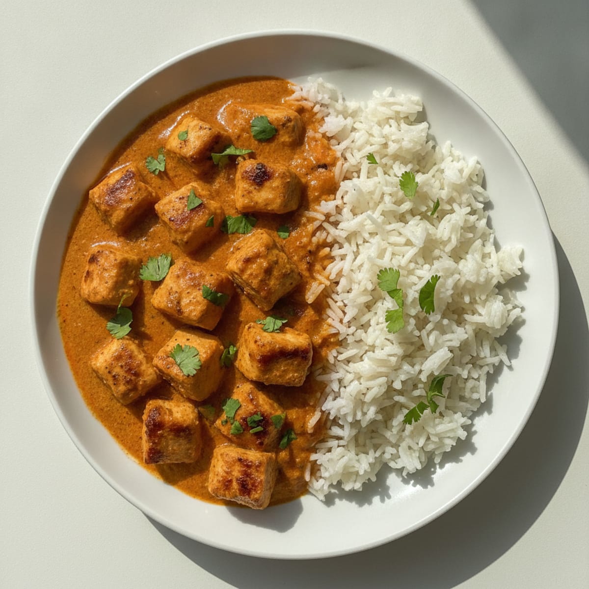 Spiced Butter Chicken with Basmati Rice