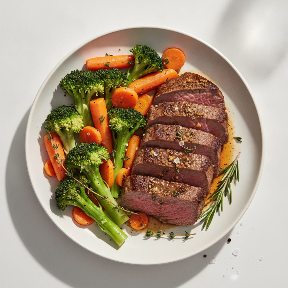 Garlic Herb Roasted Beef