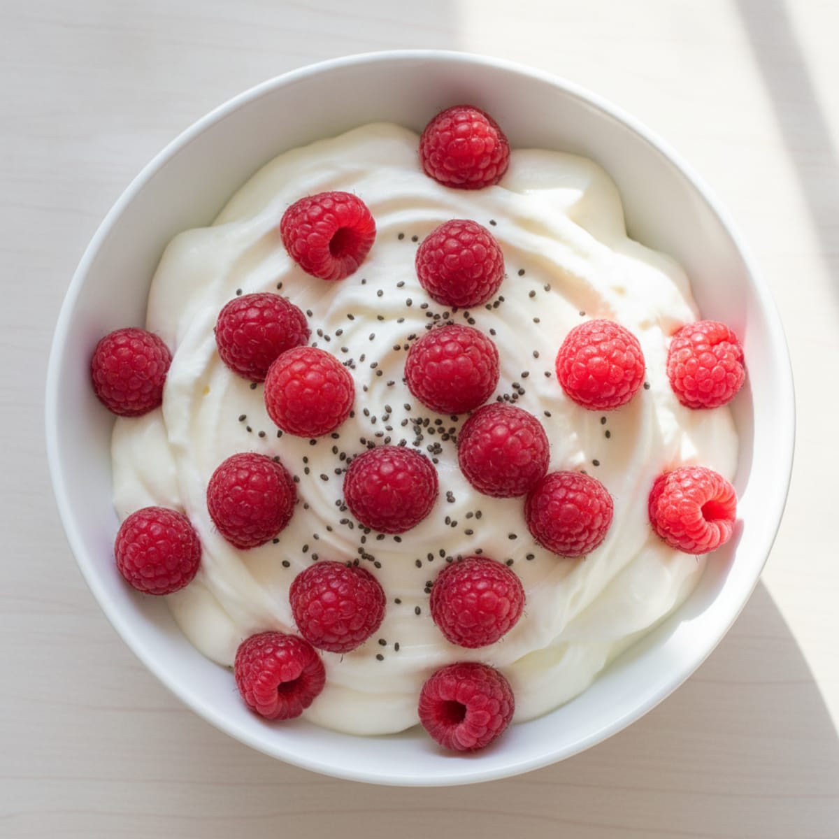 Silky Greek Yogurt Protein Pudding with Berries
