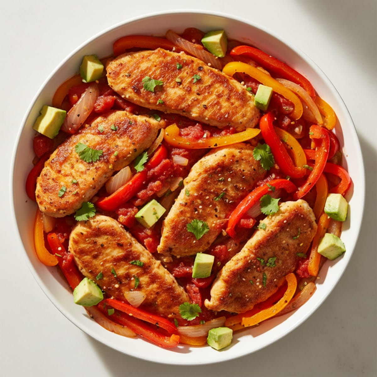 Mexican Chicken Tenderloin Skillet