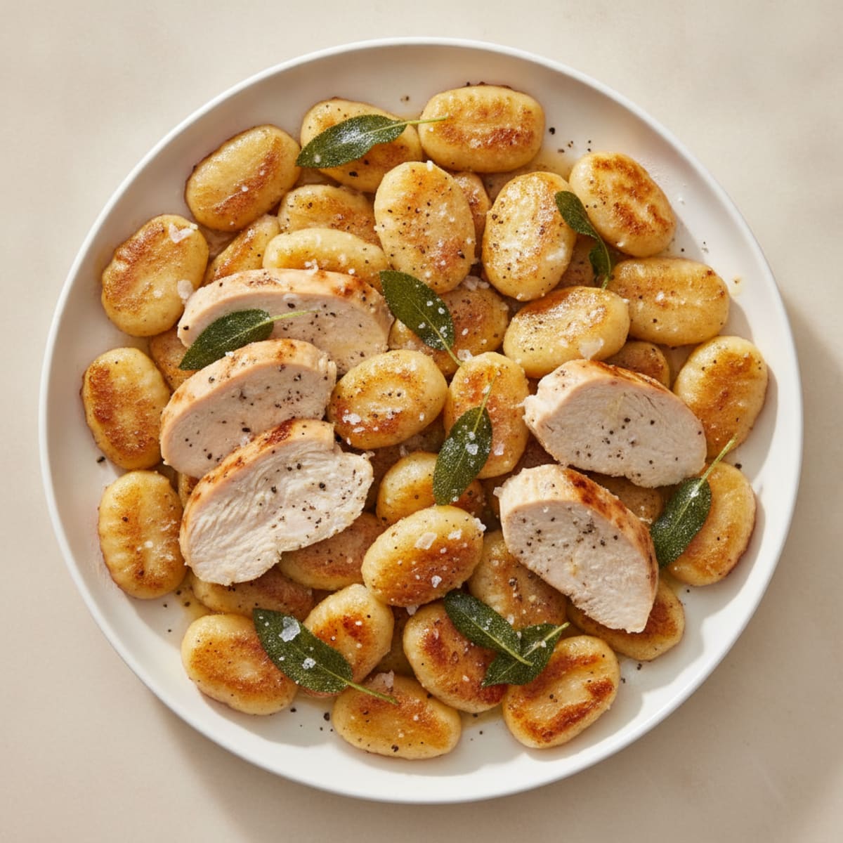 Ricotta Gnocchi with Sage Butter Sauce
