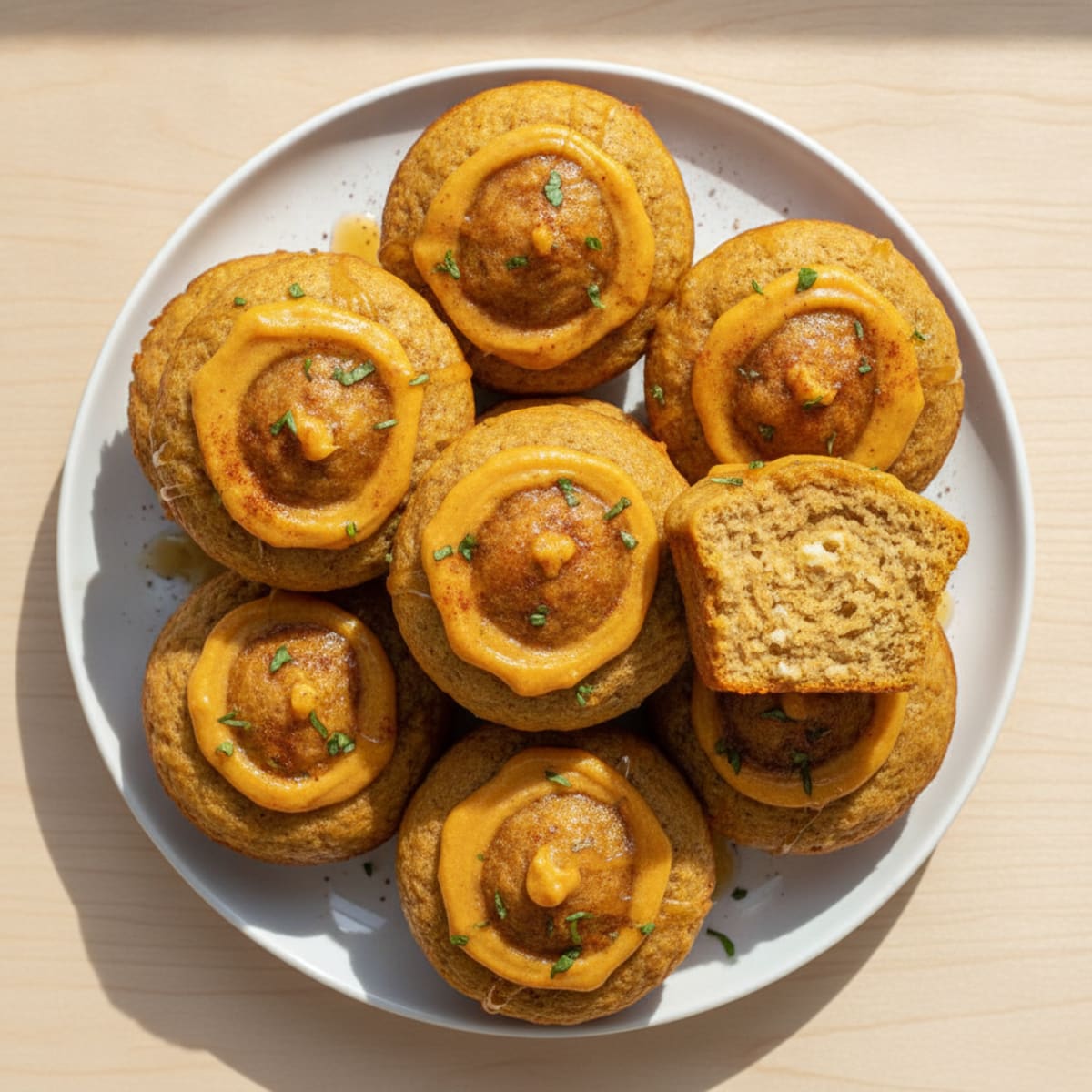 Baked Pumpkin Spice Muffins