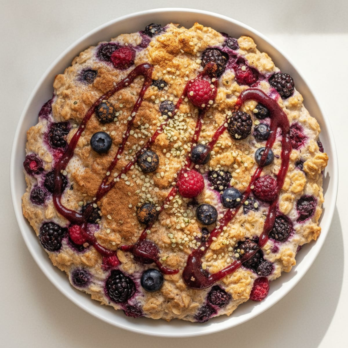 Baked Berry Oatmeal
