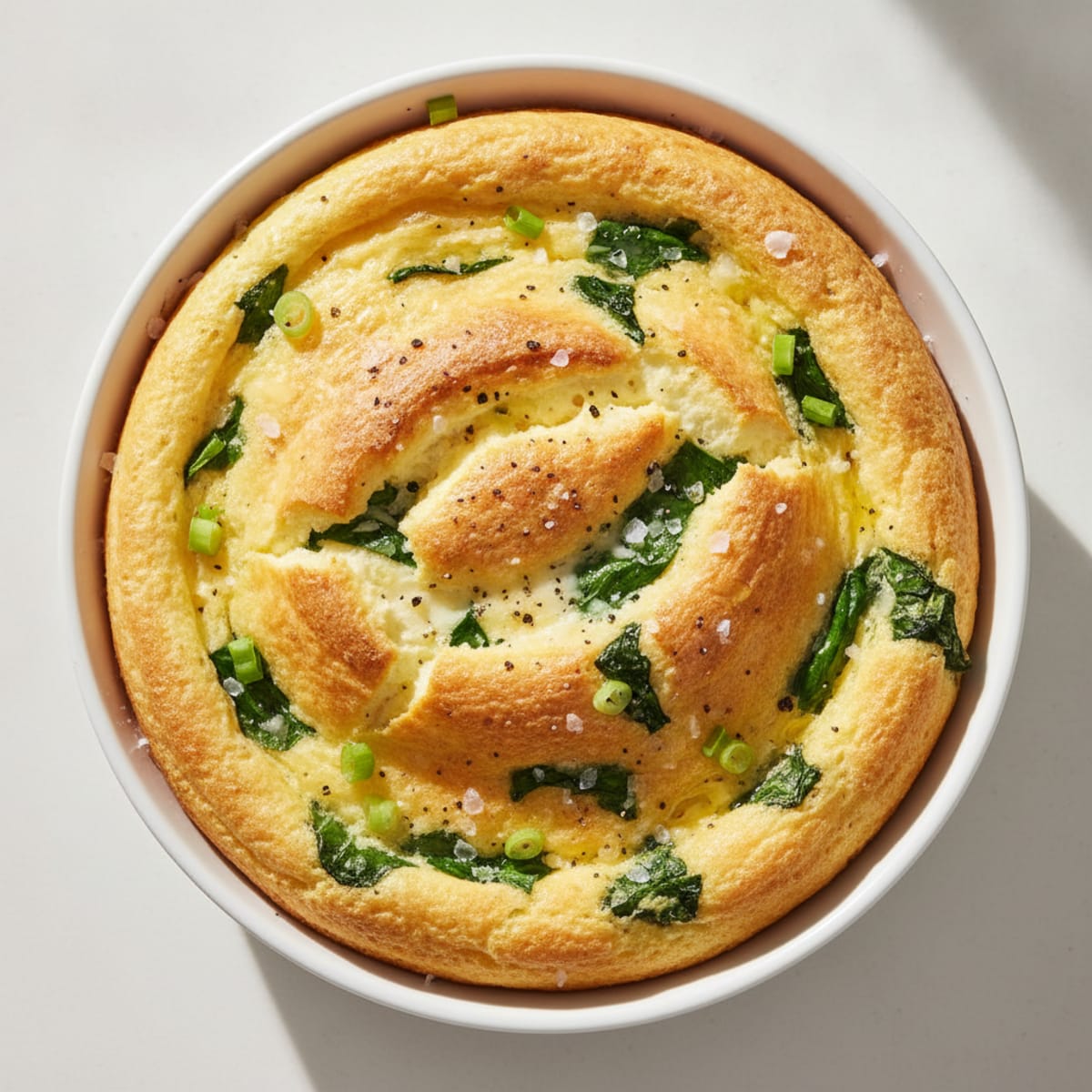Baked Fluffy Egg Soufflé