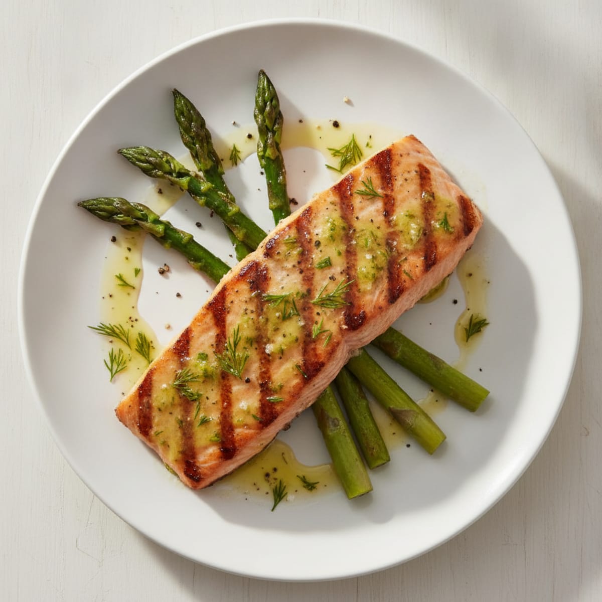 Lemon Herb Grilled Salmon