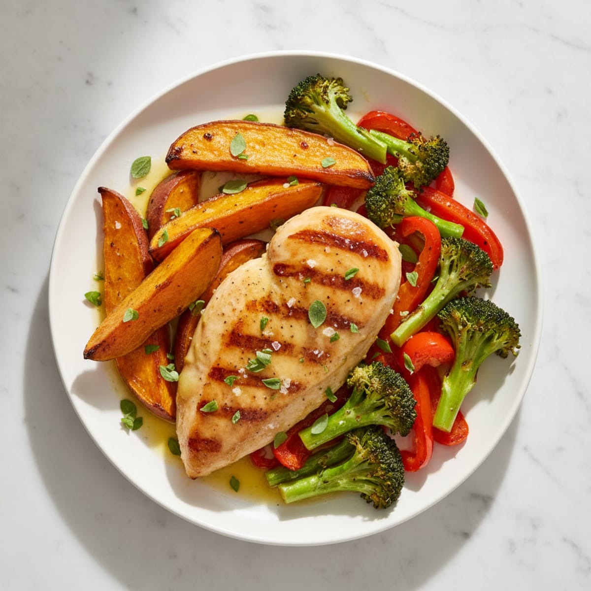 Lemon Herb Chicken and Roasted Vegetables
