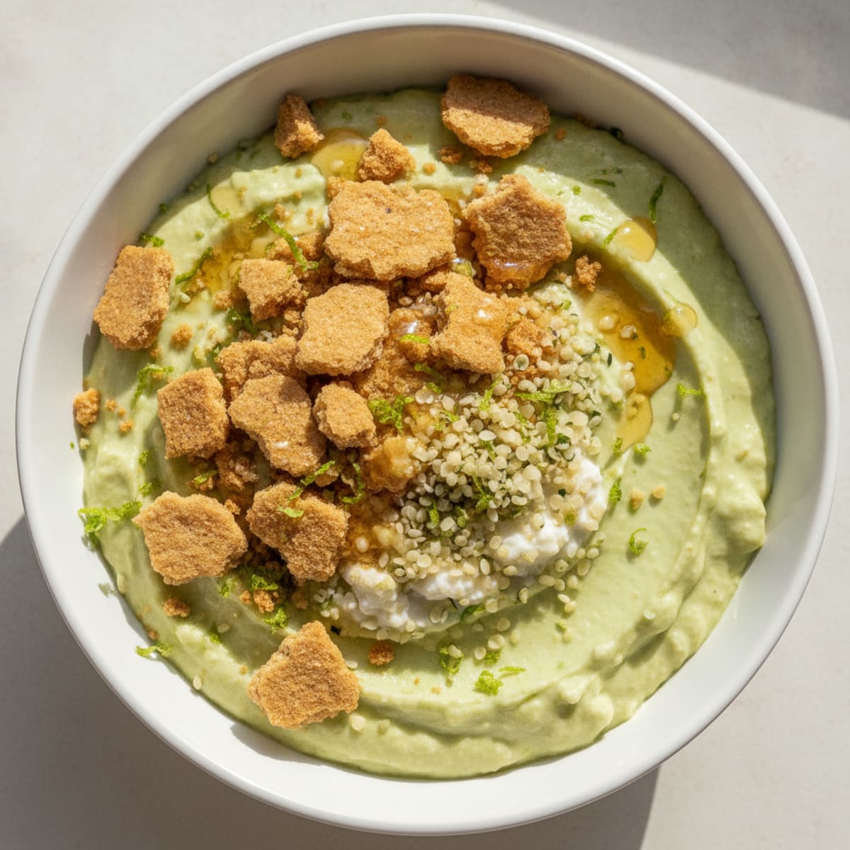 Key Lime Pie Protein Breakfast Bowl