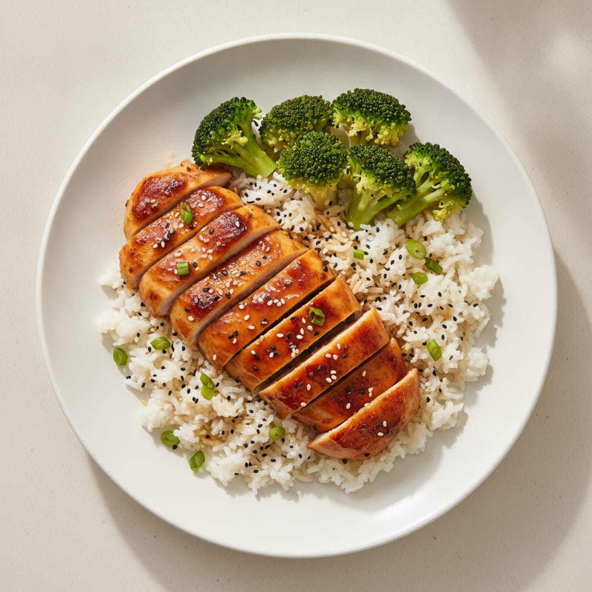 Teriyaki Chicken with Sesame Rice