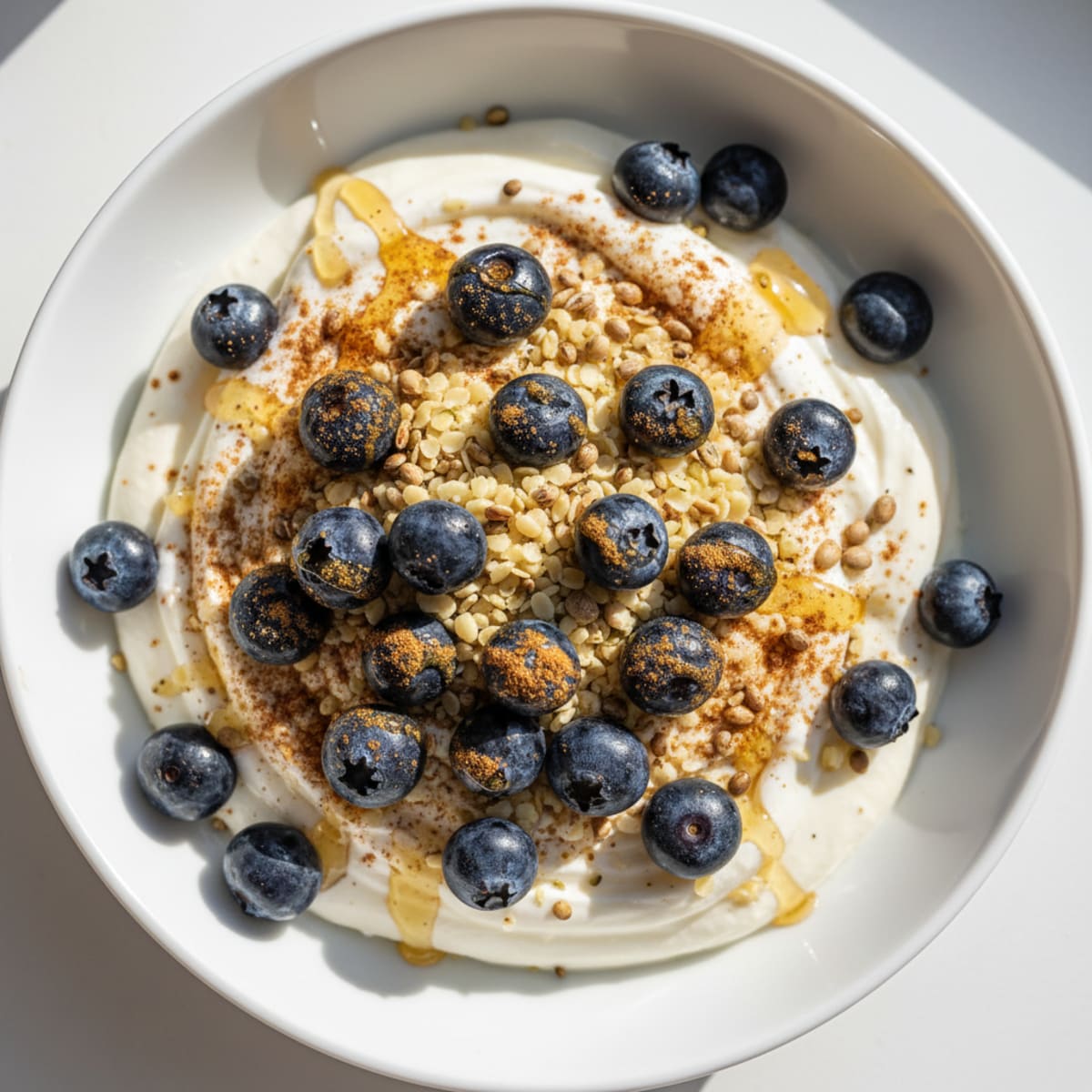 Creamy Berry and Hemp Protein Bowl