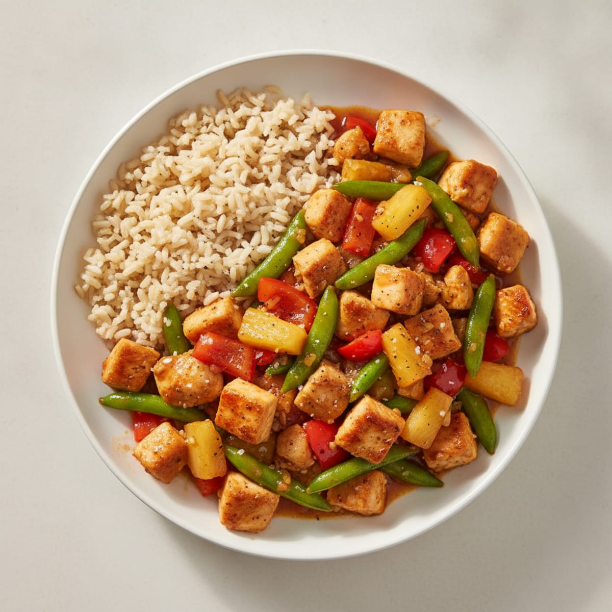 Sweet and Sour Chicken Stir-Fry
