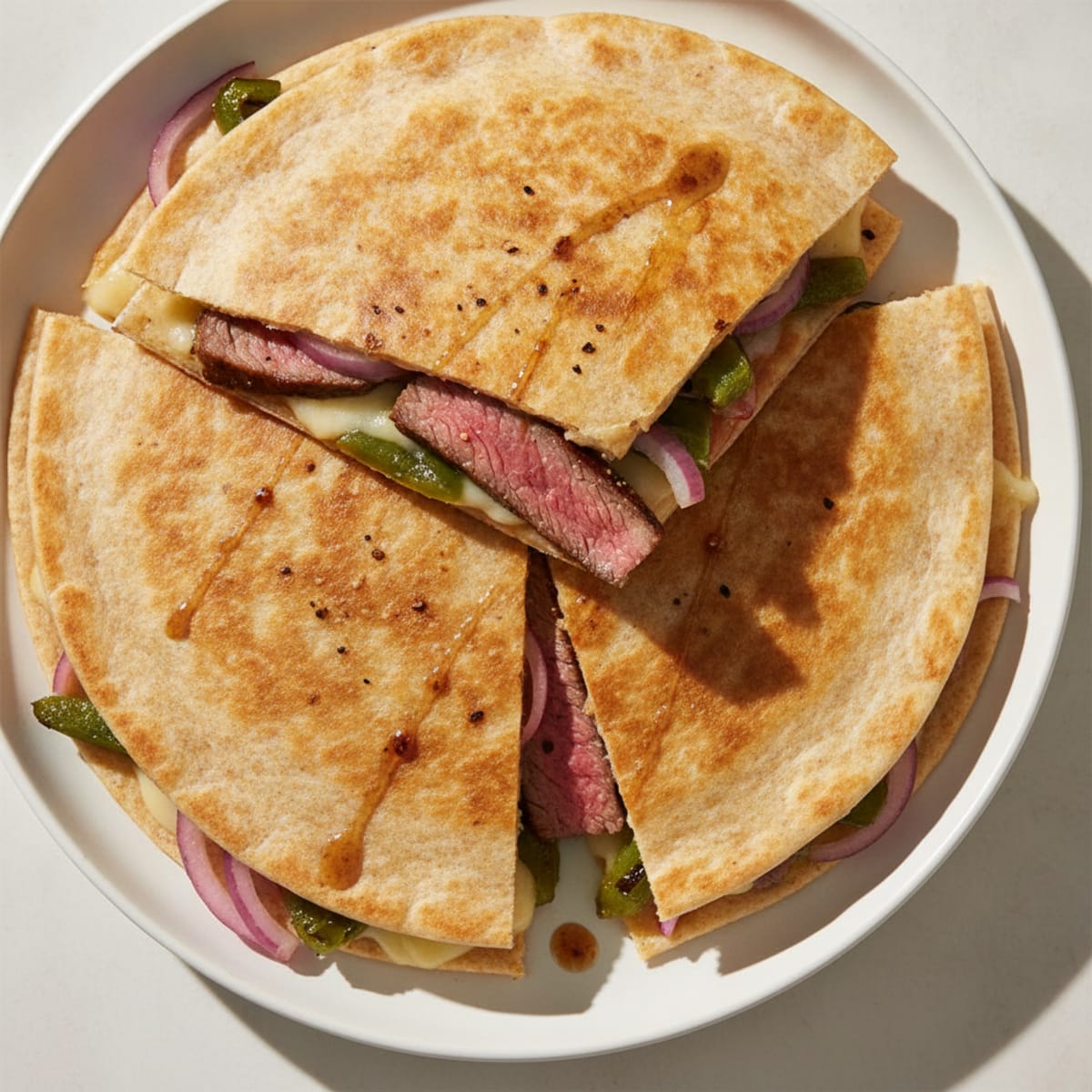 Steak and Poblano Quesadillas