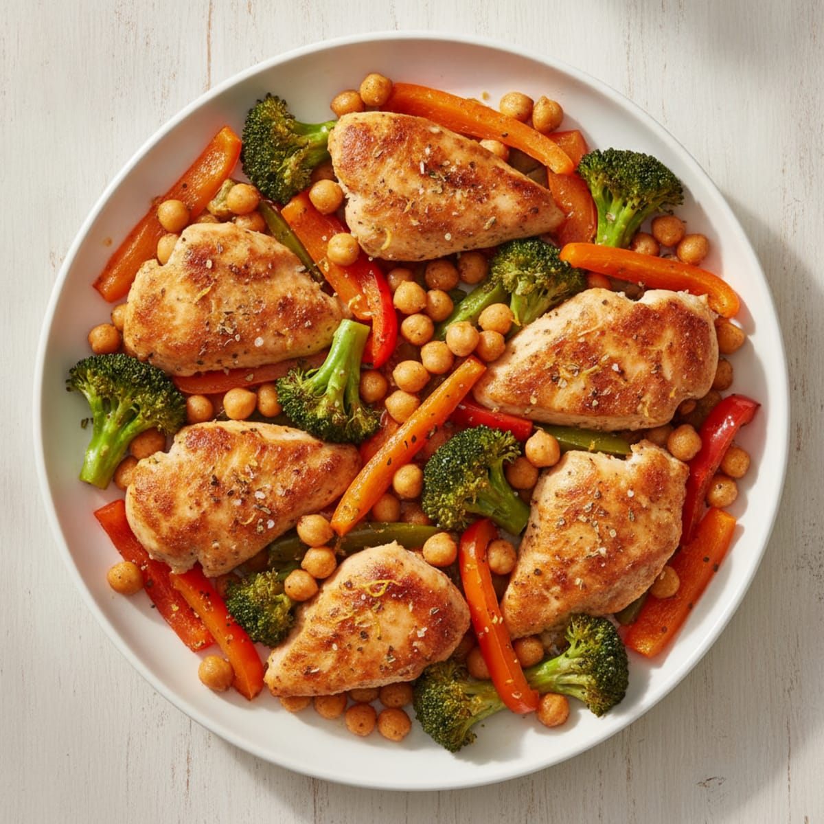 Sheet Pan Lemon Herb Chicken and Vegetables