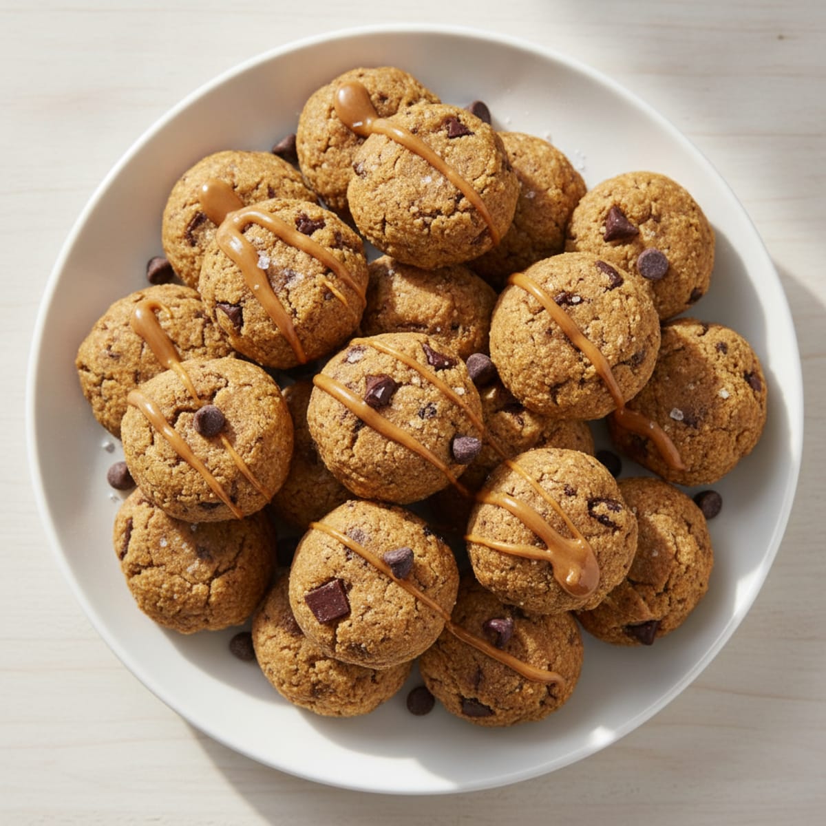 No-Bake Chocolate Chip Protein Bites