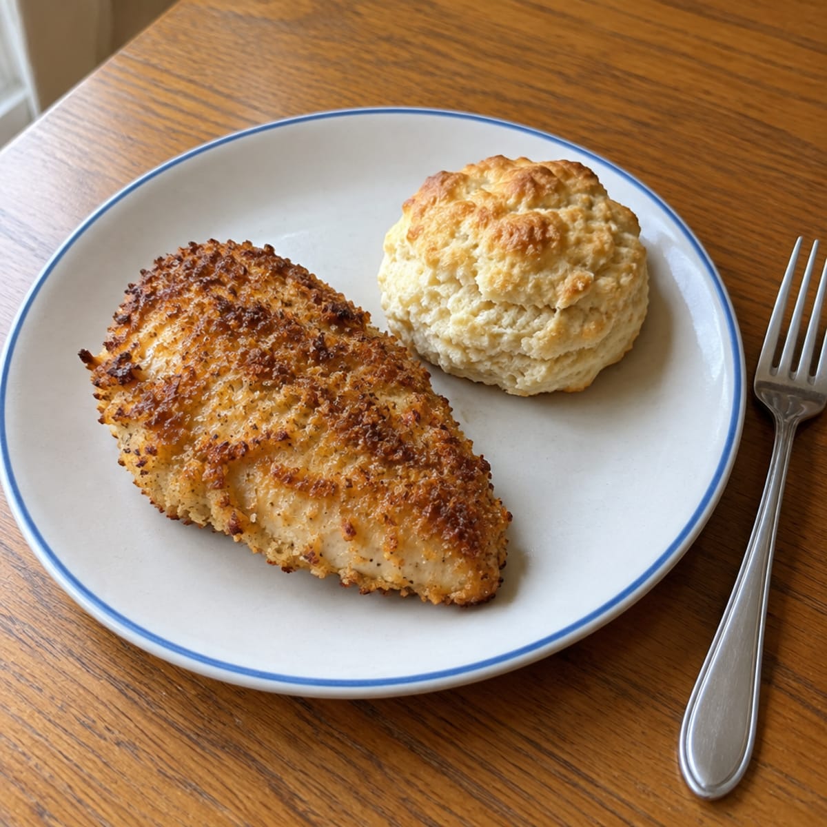 Chicken and biscuits