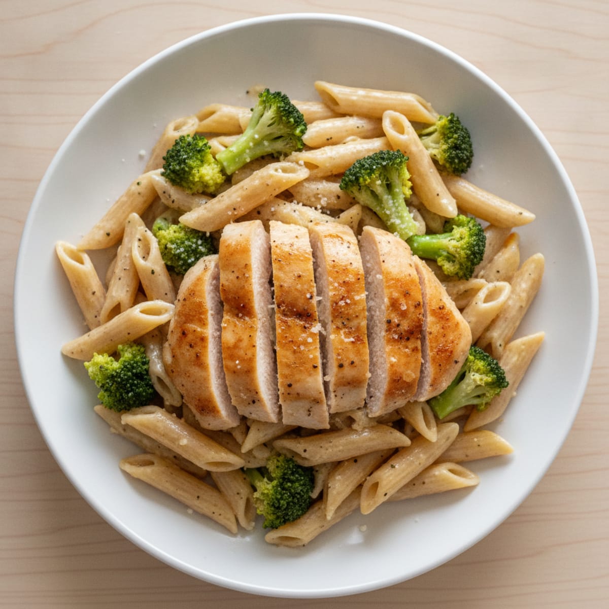 Creamy Chicken Alfredo Pasta