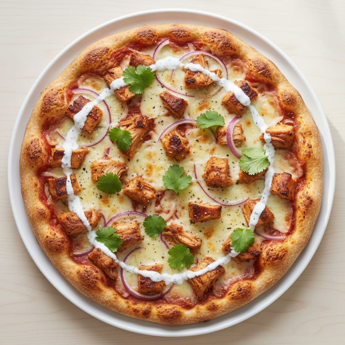 BBQ Ranch Chicken Pizza